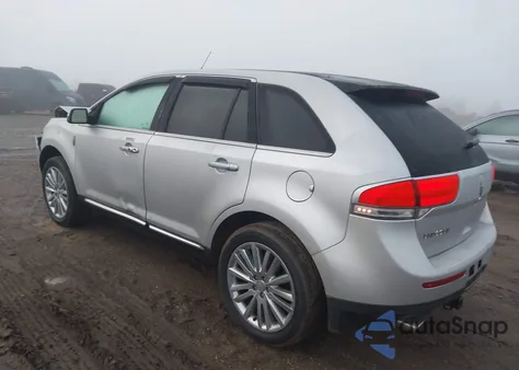 2011 Lincoln Mkx z USA, uszkodzony, nr VIN 2LMDJ8JK4BBJ33388